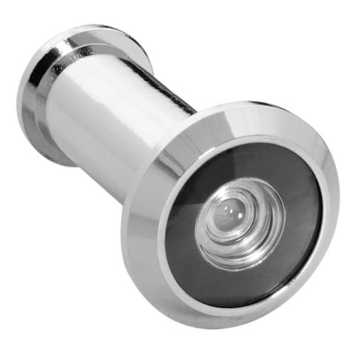 Rockwood 190 Degree Door Viewer (Dull Chrome)