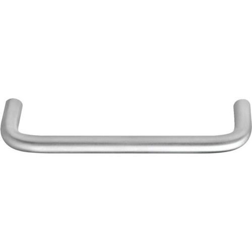 Rockwood 4 In Center-To-Center Solid Wire Pull (Satin Chrome)