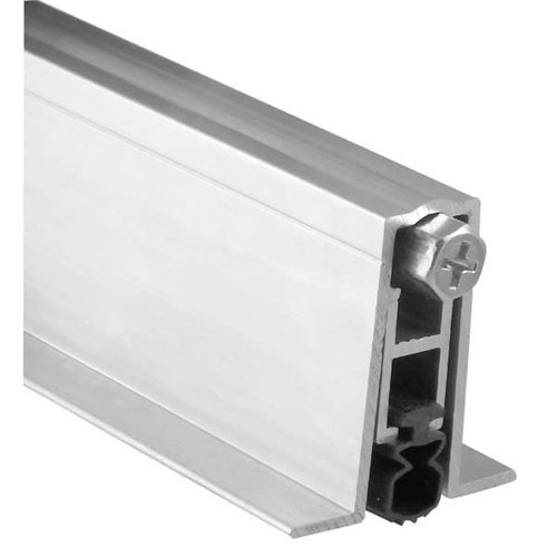 Pemko 36 X 2 In Hospitality Automatic Door Bottom (Mill Aluminum)