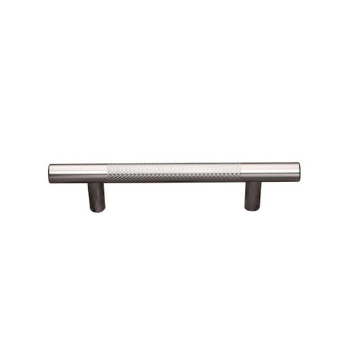 Seasons 3.75 In. Center-To-Center 6 In. Length Textured T-Bar Brushed Nickel Drawer Pull, 5-Pack