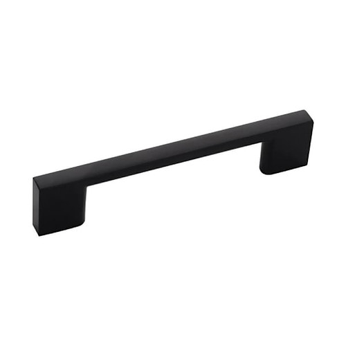 Seasons 3.75 In. Center-To-Center Matte Black Drawer Pull, 5-Pack
