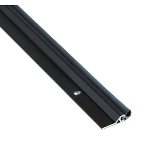 NGP Weatherstrip, Metal With Silicone Seal, Dark Bronze, 36"