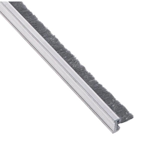 NGP Weatherstrip, Metal With Polypropylene Pile Mortised Astragal, 96"
