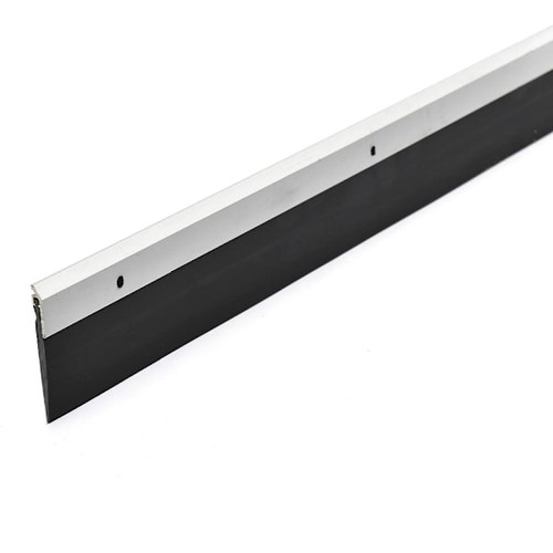 NGP Door Sweep With 2" Neoprene Seal, Anodized, 48"