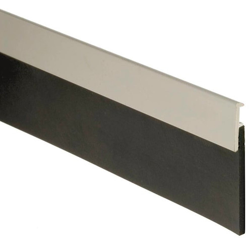NGP Door Sweep With 1-9/16" Neoprene Seal, Anodized, 144"