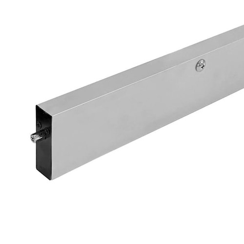 NGP Heavy Duty Auto Door Bottom With Neoprene Seal, Anodized, 48"