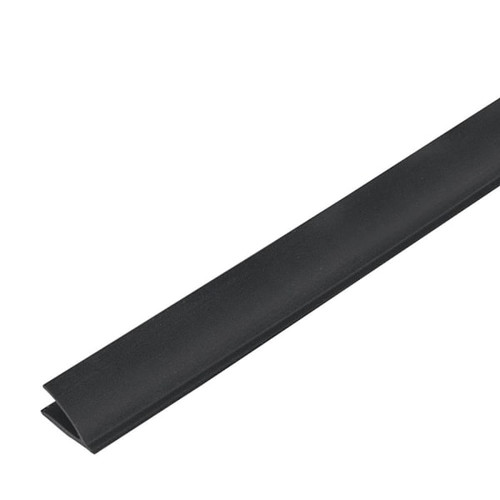 NGP Silicone Fin Smoke Seal, Charcoal, 17'