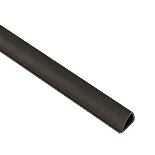 NGP Silicone Bulb Smoke Seal, Charcoal, 17'