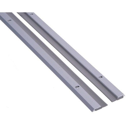 NGP Door Astragal, Metal With High Temp Silicone Seal, Anodized, 36"