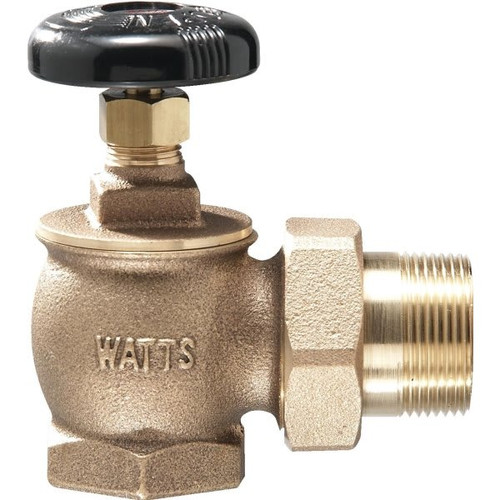 Watts 3/4" Bronze Steam Radiator Angle Valve