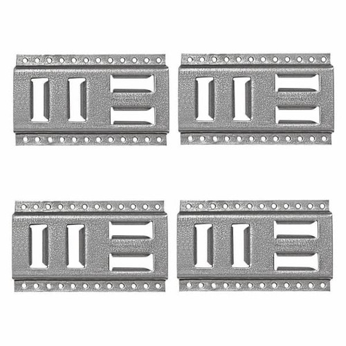 Snap-Loc Fast-Track E-Track 8 In. Package Of 4