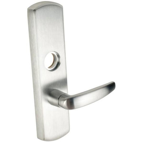 Von Duprin Blank Escutcheon With 07 Lever Trim, Satin Chrome Finish