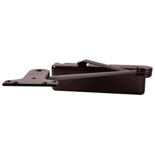 Lcn Surface Door Closer, Extra-Duty Hold-Open Arm, Dark Bronze