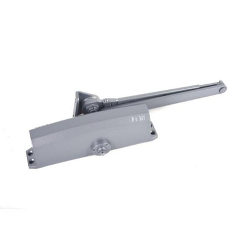 Lcn Surface Door Closer, Hold Open Arm With 62pa Shoe, Aluminum/689 Finish
