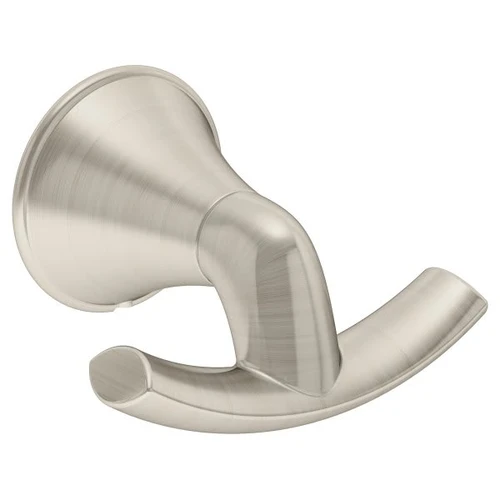 Symmons Elm Wall Mounted Robe Hook, Satin Nickel Finish