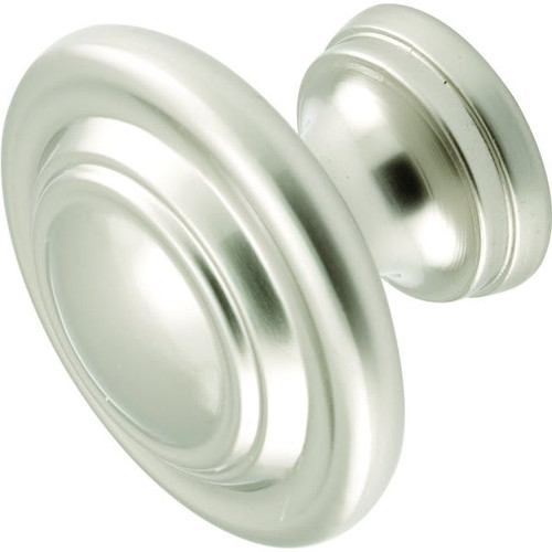Satin Nickel Plated 1-11/16" Diecast Bi-Fold Door Knob, Pack Of 2