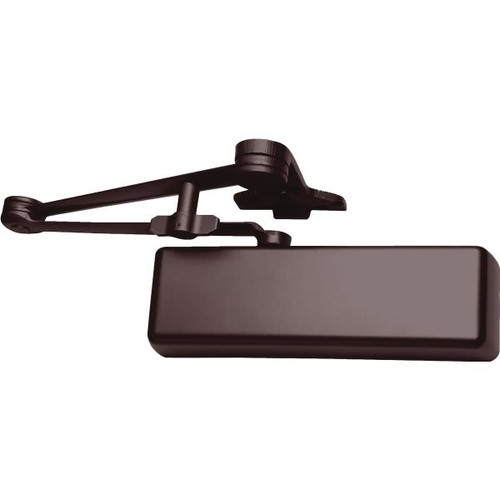 Lcn Dark Bronze Right-Handed Hold Open Cush Arm Door Closer