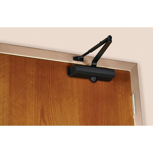 Norton Black Aluminum Tri-Packed Door Closer