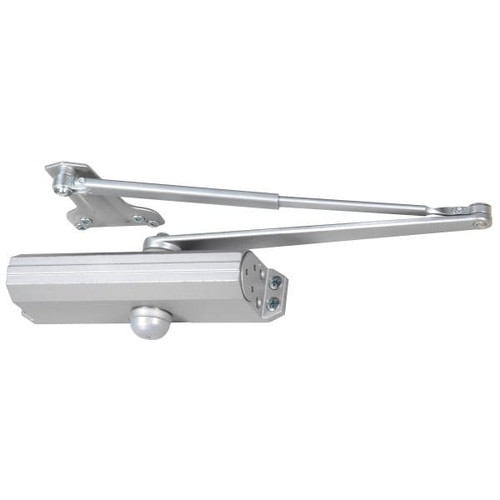 Norton Aluminum Parallel Low-Profile Arm Non-Hold Open Door Closer