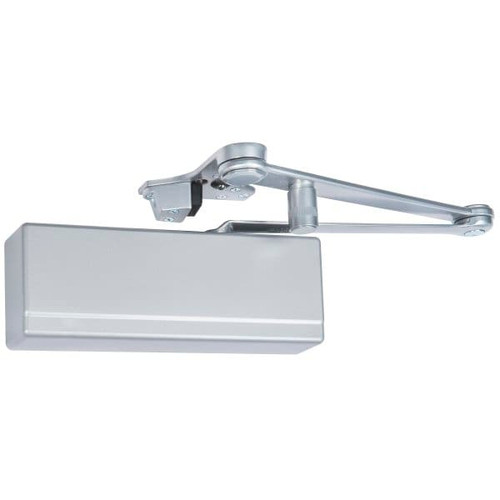 Sargent Aluminum Heavy-Duty Parallel Arm Stop Thru Bolts Hold Open Door Closer