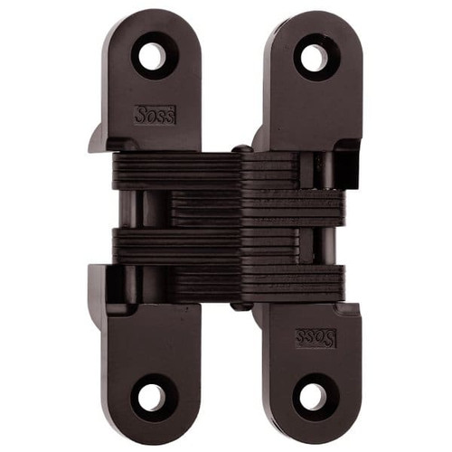 Soss Oil-Rubbed Bronze Non Fire-Rated Invisible Hinge For Wood/Metal Application