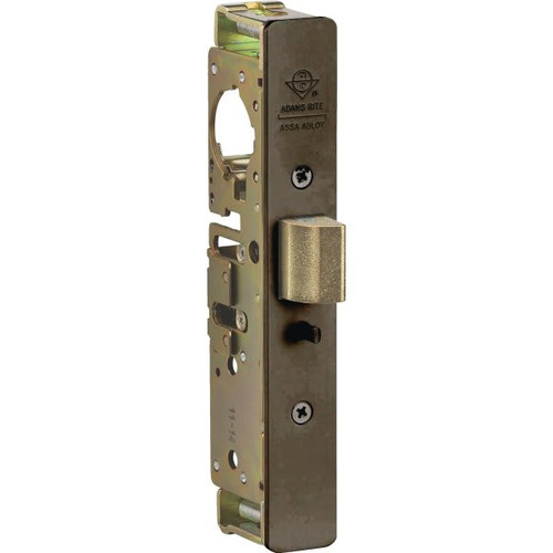 Adams Rite 6.87 X 1 X 1.76 In Aluminum Flat Face Heavy Duty Deadlatch (Dark Bron