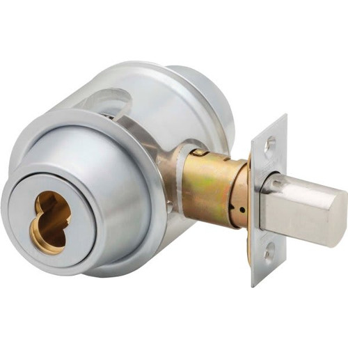 Schlage B500 Keyed Less Fsic Classroom Deadbolt (Satin Chrome)