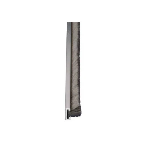 Pemko 369ap84 Mill Aluminum Split Astragal With Gray Pile 7'