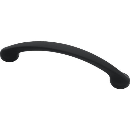 Liberty Hardware 3-3/4 Martini Classic Pull Flat Black, Package Of 12