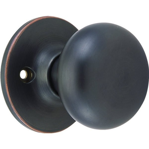 Design House Cambridge Dummy, Knob, Oil-Rubbed Bronze