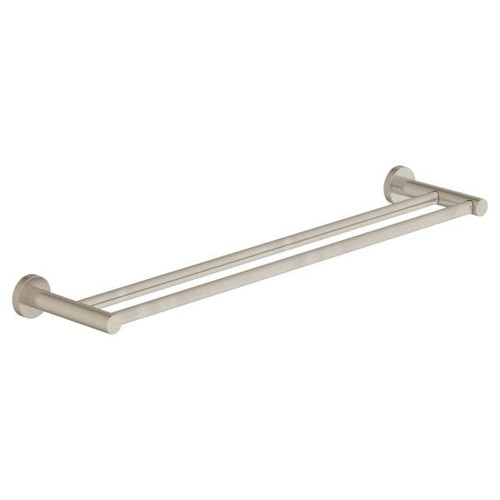 Symmons Dia Satin Nickel Double Towel Bar 24"