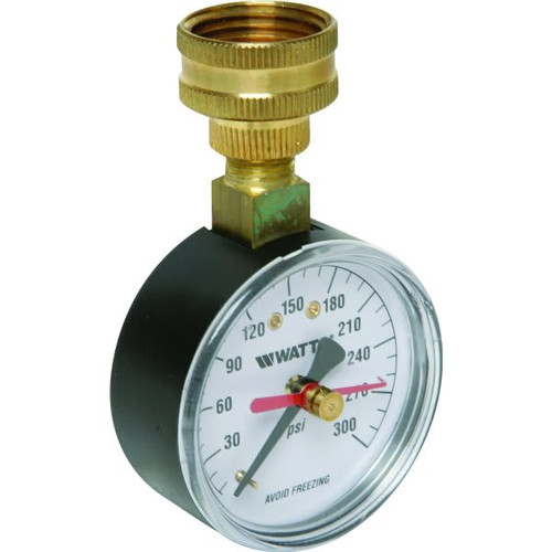 Watts 2-1/2" Dial 0-300 Psi Pressure Gauge