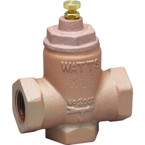Watts 1-1/4" Threaded Iron Two-Way Universal Flow Check