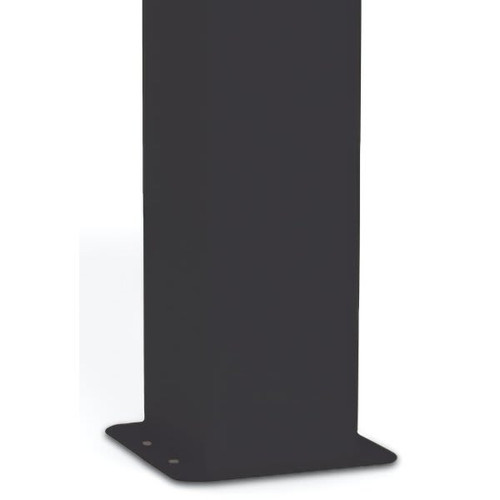 Salsbury Industries Cluster Mailbox Pedestal For 8 Or 12 Boxes, Black