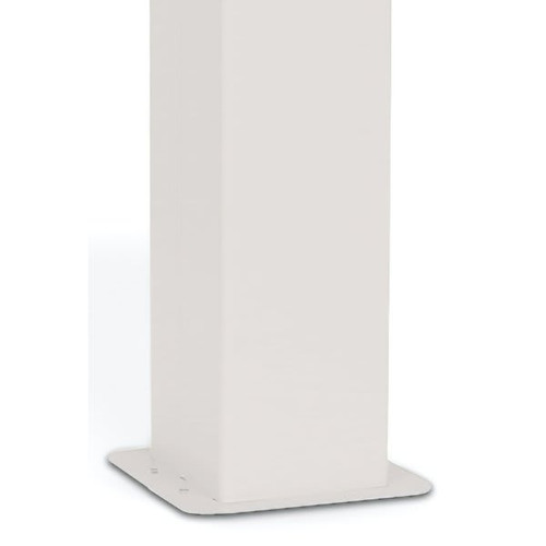 Salsbury Industries Cluster Mailbox Pedestal For 13 Or 16 Boxes, White