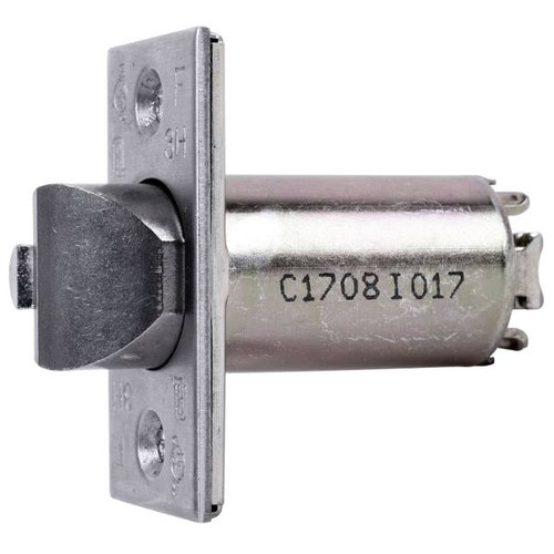 Alarm Lock Latch, Satin Chrome, 2-3/4 Inch Backset