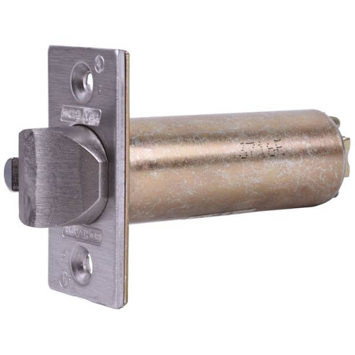 Schlage Deadlatch, Satin Chrome, 3-3/4 Inch Backset, For Co Series