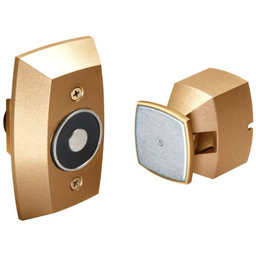 Rixson Door Holder, Light Bronze Powder Coated, Wall Mounted, Concealed