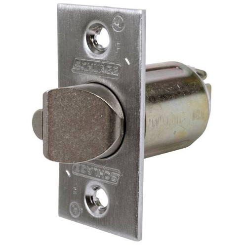 Schlage Deadlatch, Satin Chrome, 2-3/8 Inch, Cylindrical Locks
