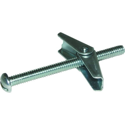 Wellsco 3/16 X 2" Toggle Bolt With Spring Wing Box Of 50