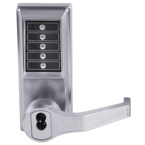 Dormakaba Mortise Combination Lever Lock, Sargent Lfic Prep, Satin Chrome