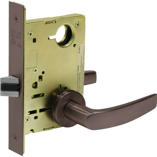 Sargent Oil-Rubbed Bronze Field Reversible Passage/Closet Mortise Lever Lock