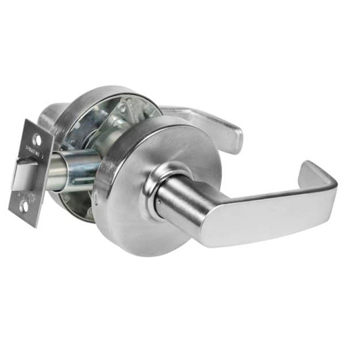 Sargent 7 Line Privacy Cylindrical Lever Lockset (Satin Chrome)