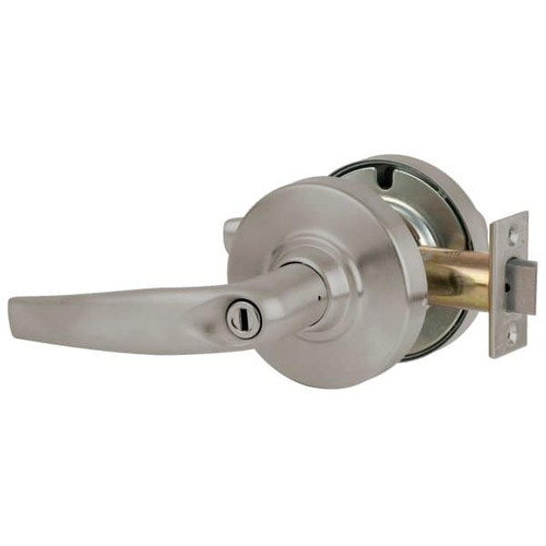 Schlage Nd Series Athens Satin Nickel Bath/Bedroom Privacy Mechanical Cylindrical Lockset