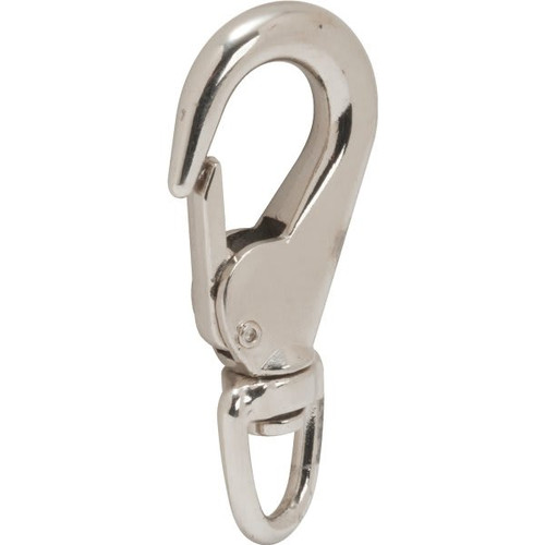 Lucky Line 3-1/6" Utility Spring Hook With Swivel, Package Of 2