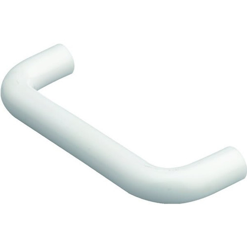 3" Plastic Drawer Pull White, Package Of 5