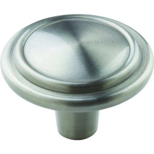 Amerock Allison 1-1/4" Knob, Satin Nickel-Package Of 25