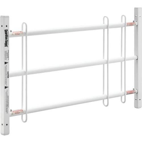 Guardian Angel Window Guard With Safety Release, 3-Bar, 14-17 Wide