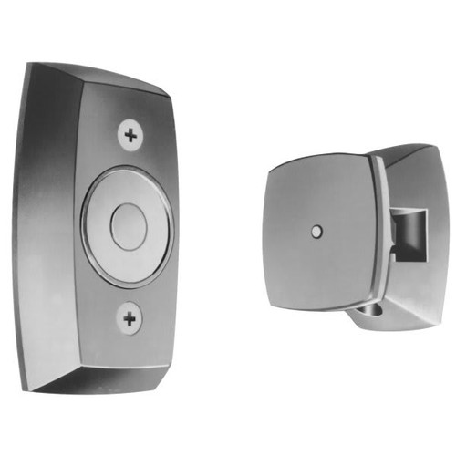 Rixson Triple Voltage Door Holder, Wall Mounted, Aluminum