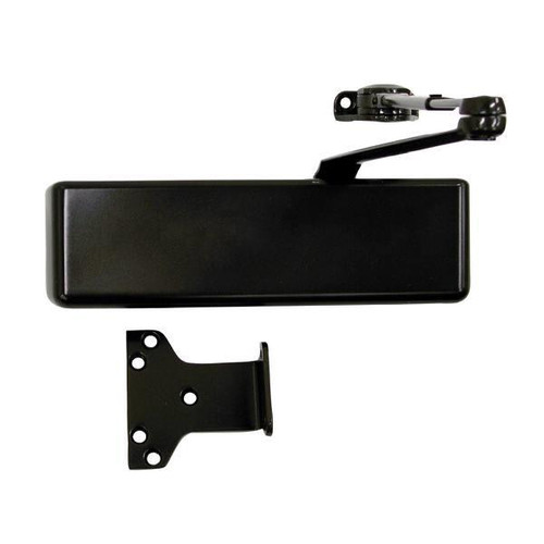Lcn Surface Door Closer, Hold Open Arm With 62pa Shoe, Dark Bronze, Sized 1-4